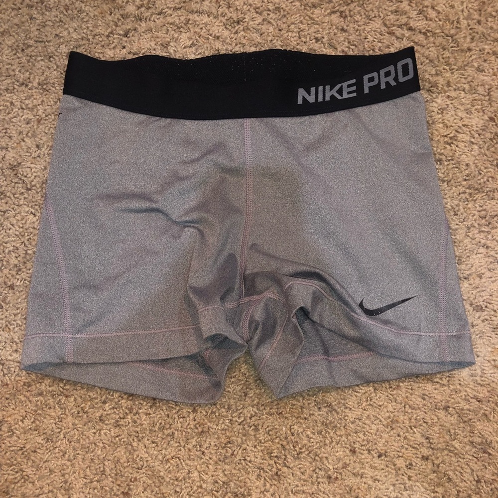 Grey Nike Pro Spandex